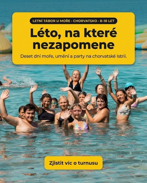 Statická reklama, tábor pri mori – Léto, na které nezapomeneš