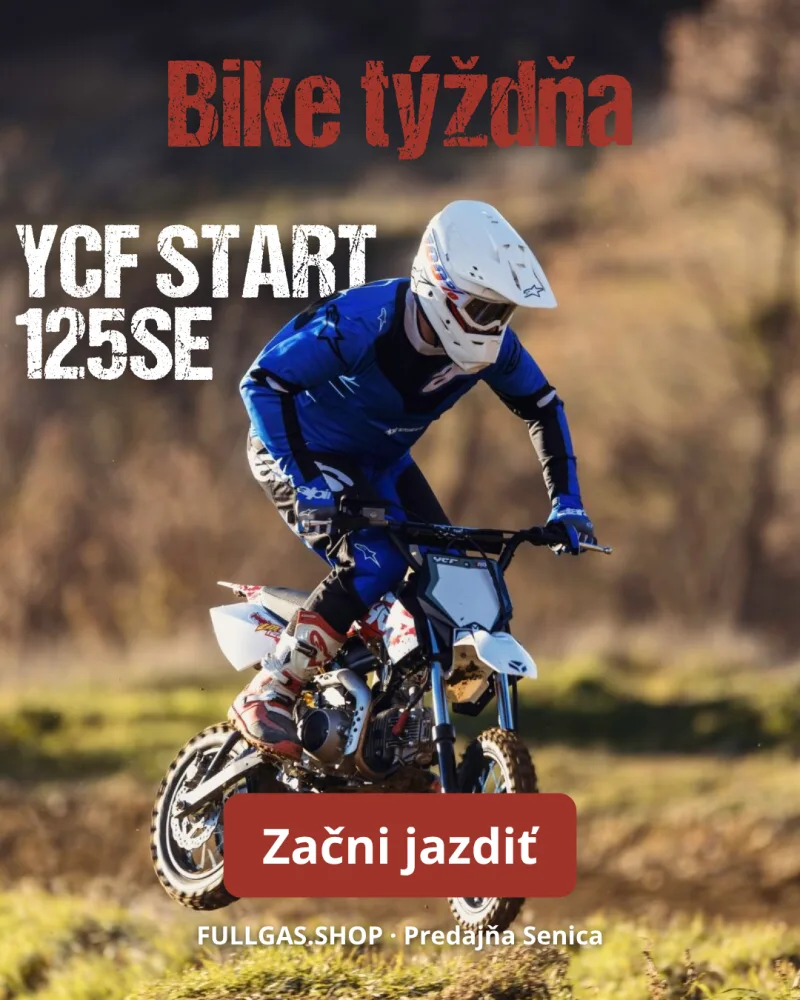 Statika – YCF START 125SE, bike týždňa