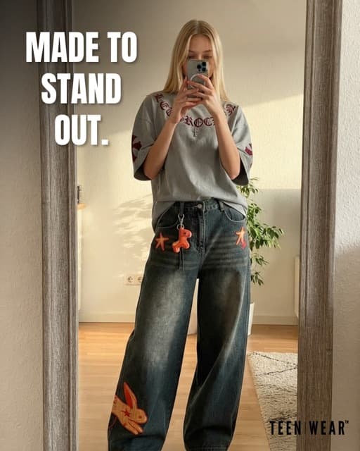 Statická reklama Teenwear