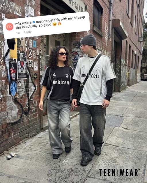 Statická reklama Teenwear