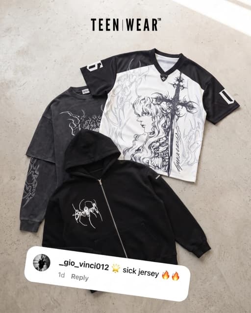 Statická reklama Teenwear