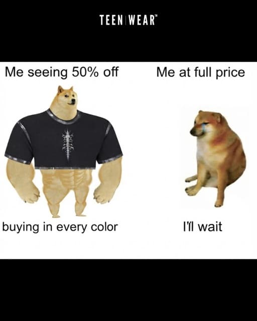 Statická reklama Teenwear